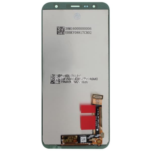 Galaxy J4 Plus och J6 Plus LCD-skärm och pekglas Original Samsung Black