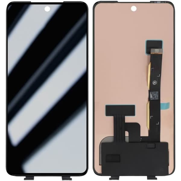 LCD-skärm och pekglas för Motorola Moto G82 utan ram Relife Svart