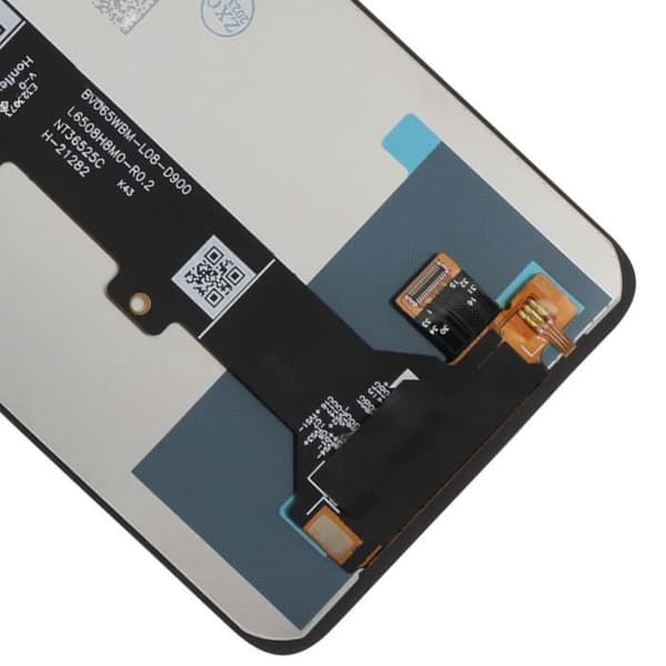 LCD-skärm - AVIZAR - Motorola Moto E40 - Svart - 5,5 tum - Komplett utbyte