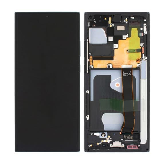 Samsung Galaxy Note 20 Ultra 4G/5G Skärm med LCD Display Original – Svart