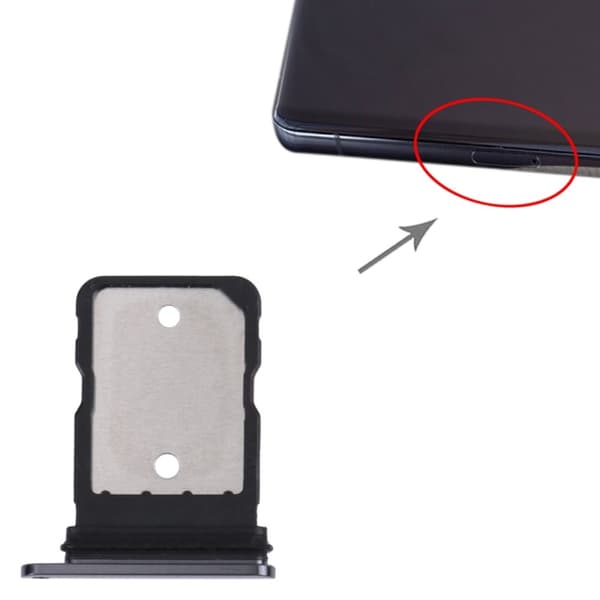 Google Pixel 7 Simkortshållare - Svart