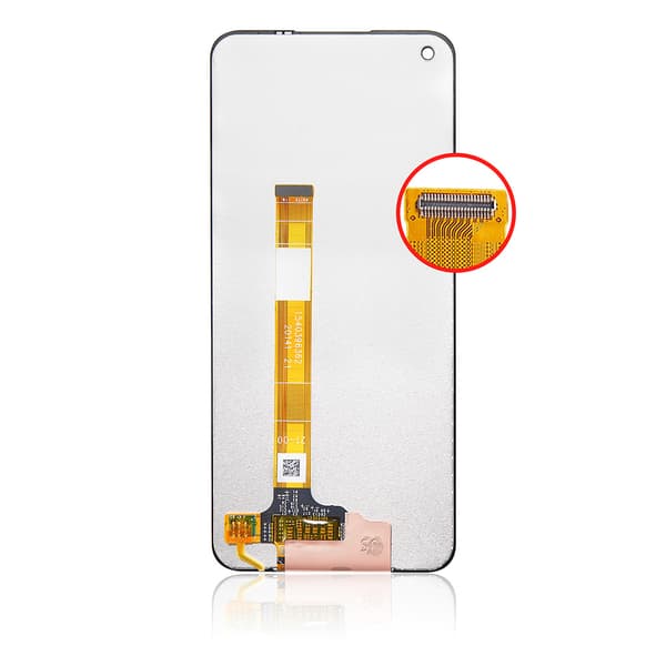LCD-skjerm til Realme 7- Svart