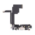 Miniatyrbillede 1 af 3: iPhone 15 Pro Laddkontakt med Flexkabel - Vit