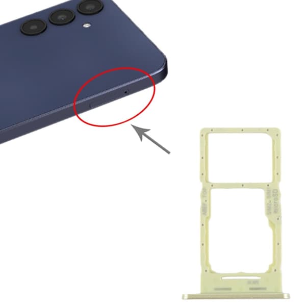 Samsung Galaxy A25 Simkortshållare - Grön