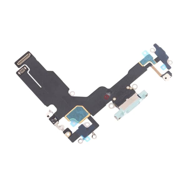iPhone 15 Laddkontakt med Flexkabel - Blå