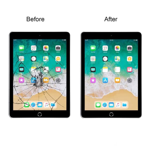 iPad 9 10.2 2021 Glas med Touchskärm OEM - Svart
