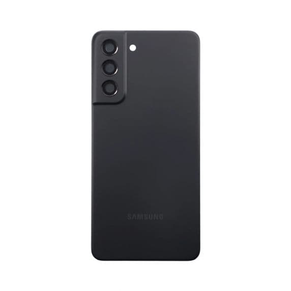 Samsung Galaxy S21 FE Baksida med tejp och kameraglas – Svart