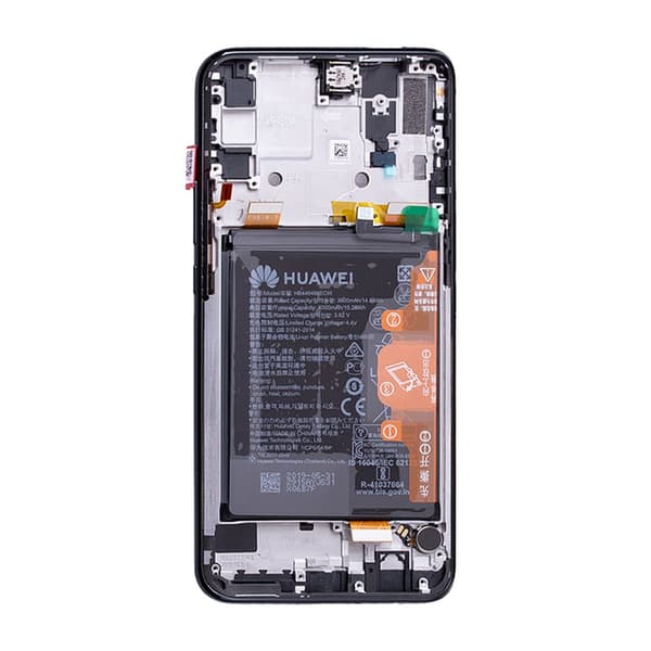 Huawei P Smart Z Display LCD Display Original + Batteri - Svart