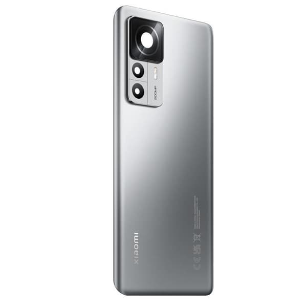 Bakre glas för Xiaomi 12T Pro - XIAOMI - Silver - Servic paket - Original bakre glas