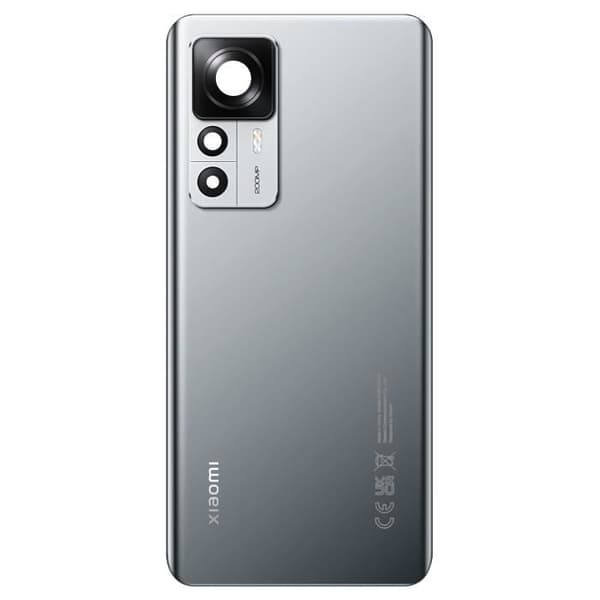 Bakre glas för Xiaomi 12T Pro - XIAOMI - Silver - Servic paket - Original bakre glas