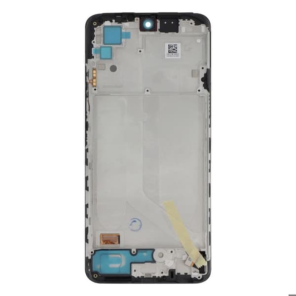 Skärm för Xiaomi Redmi Note 10 och 10s LCD + Touch Glass + Xiaomi svart chassi