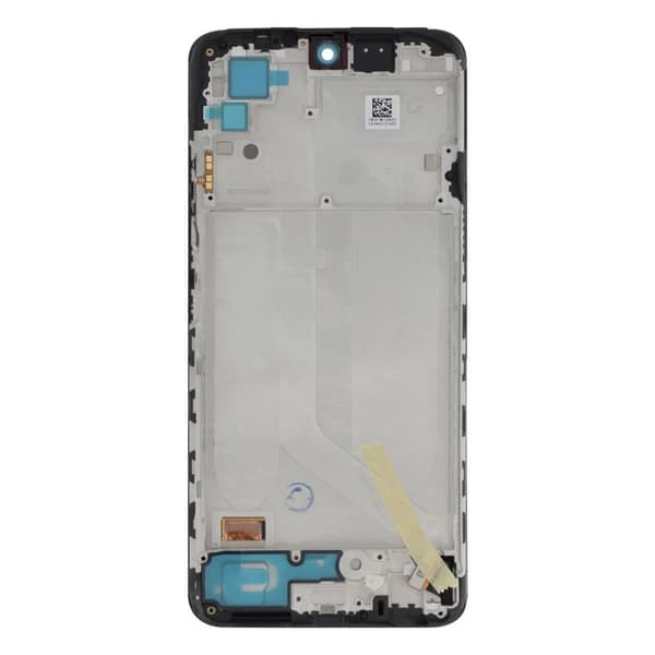 Skärm för Xiaomi Redmi Note 10 och 10s LCD + Touch Glass + Xiaomi svart chassi