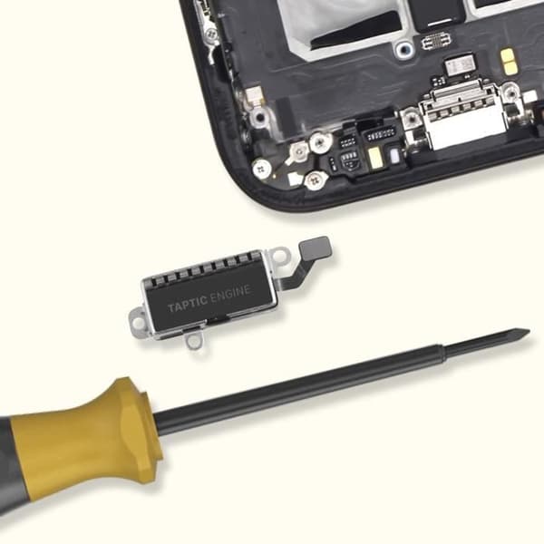 Ersättningsvibrator till Apple iPhone 15 Pro Black