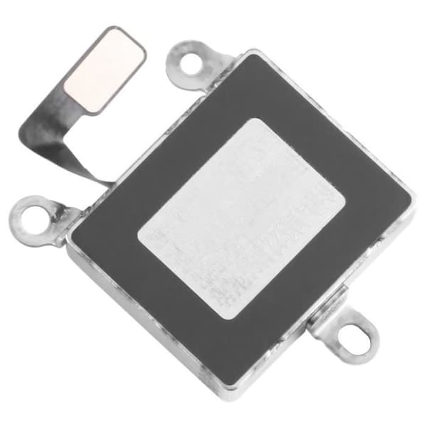 Ersättningsvibrationsmotor för Apple iPhone 15 - AVIZAR - Svart - Inbyggd anslutningskabel - Vikt: 10 g