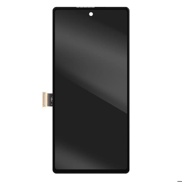 Komplett block för Google Pixel 6, LCD-skärm och svart pekglas