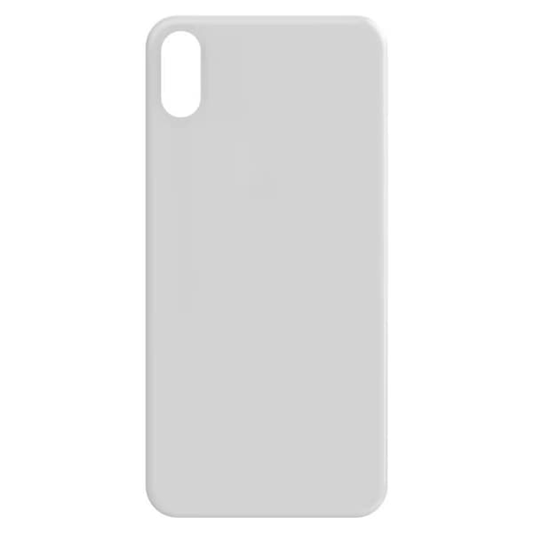 Ersättningsbakglas för Apple iPhone X - AVIZAR - Silver - Grå - 19 g