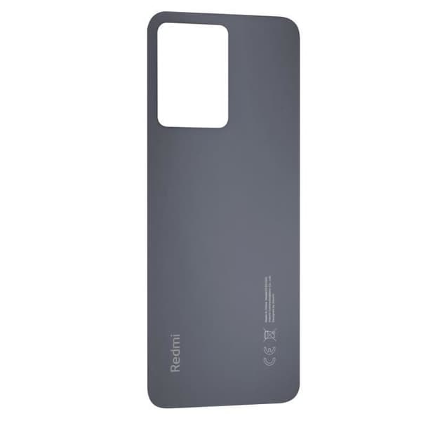 Batterikapacitet för Xiaomi Redmi Note 12 4G - XIAOMI - Svart - Ersättning för sliten eller trasig baksida