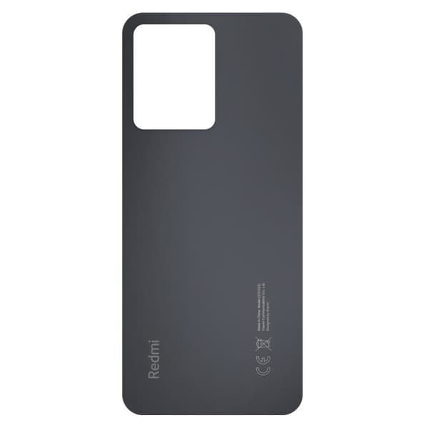 Batterikapacitet för Xiaomi Redmi Note 12 4G - XIAOMI - Svart - Ersättning för sliten eller trasig baksida