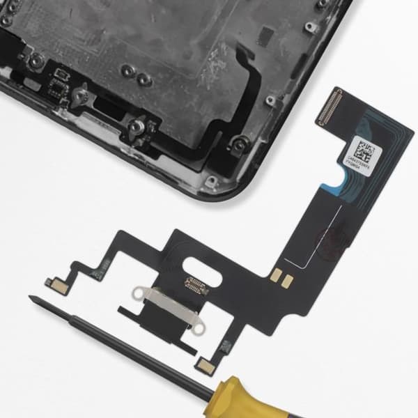 Lightning Laddningskontakt - AVIZAR - iPhone XR - Svart - Kabelansluten - CE och RoHS kompatibel