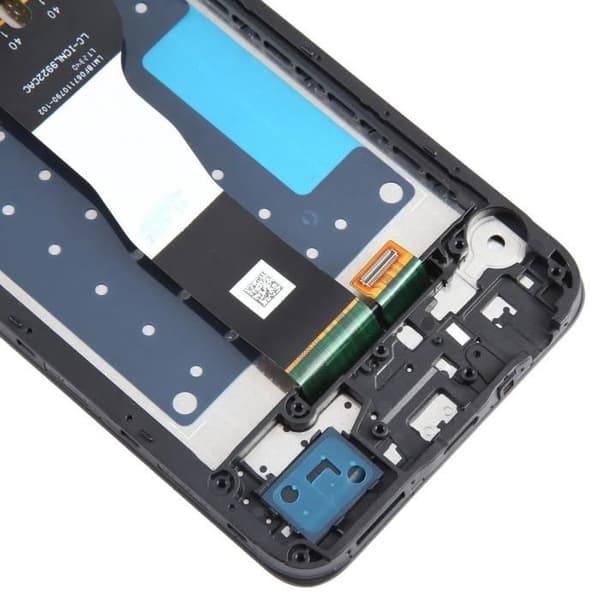 Komplett block för Samsung A05s LCD-skärm + pekglas och svart Relife-chassi