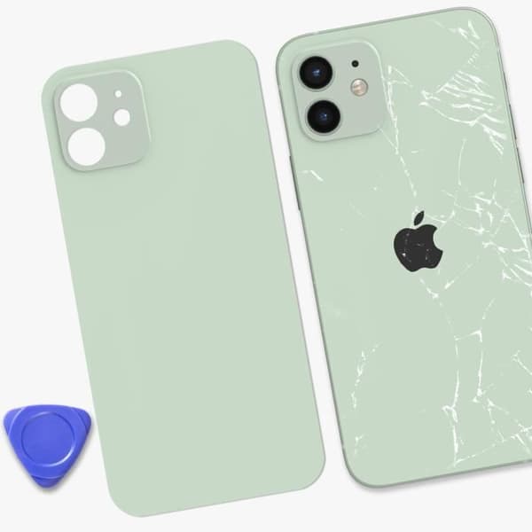 Ersättningsbakruta - AVIZAR - iPhone 12 - Grön - Vikt 19g