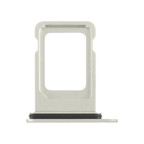 SIM-kortsfack för iPhone 15 och 15 Plus Nano SIM Vit / Gul - AVIZAR - Ersättning - Gul - Vit - 15 g