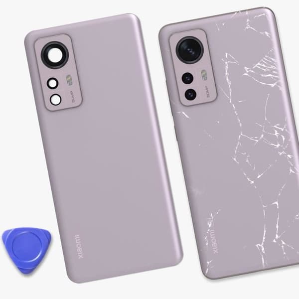 Bakruta till Xiaomi 12 - XIAOMI - Lavendel - Originaldel - Service Pack