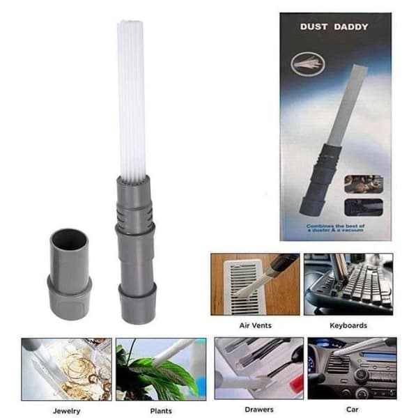 Dust Brush GLOSSE Dust Daddy rosse Dammsugare Dust Remover Universal rengöringsverktyg för luft-tangentbord-t S20592