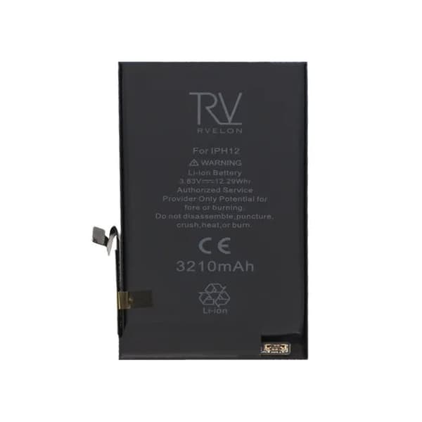 iPhone 12 Batteri 3210mAh Rvelon