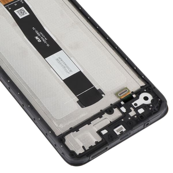 Skärm för Xiaomi Redmi 12C LCD + Touch Glass + Xiaomi svart chassi