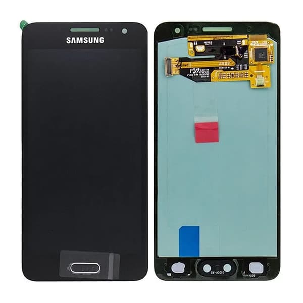 Samsung Galaxy A3 (SM-A300F) Skärm med LCD Display Original - Svart