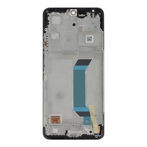 Skärm för Xiaomi Redmi Note 12 5G LCD + Touch Glass + Xiaomi svart chassi