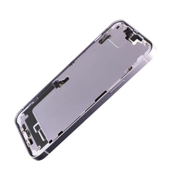 iPhone 14 Plus Baksida med Komplett Ram - Lila
