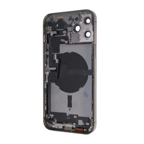 iPhone 12 Pro Max Baksida med Komplett Ram - Guld