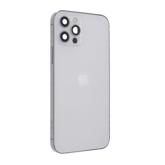 iPhone 12 Pro Baksida med Komplett Ram - Silver