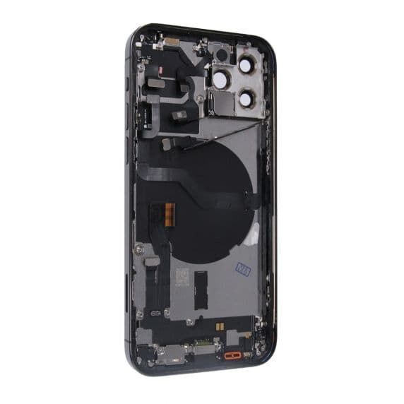 iPhone 12 Pro Baksida med Komplett Ram - Grafit