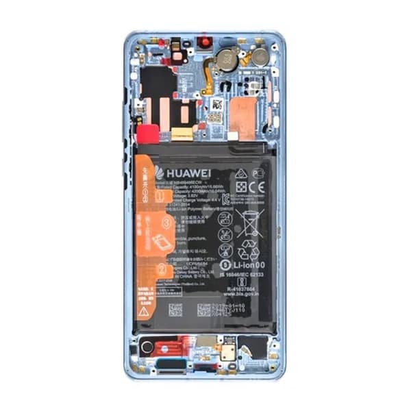Huawei P30 Pro Skärm med LCD Display + Batteri Original - Lila