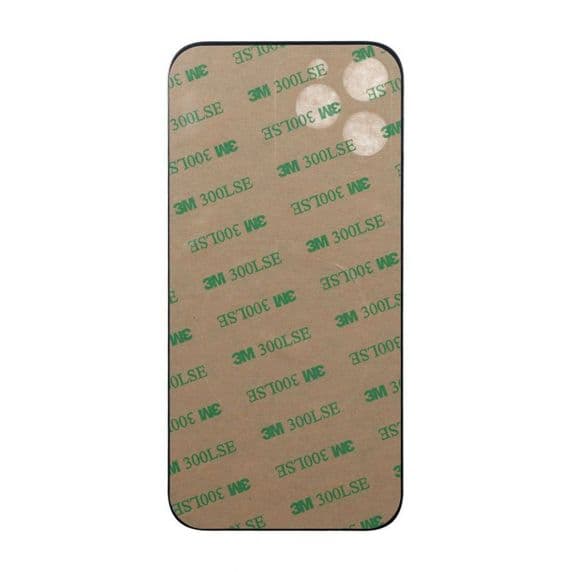 iPhone 13 Pro Max Baksida Glas med Monterad tejp – Blå
