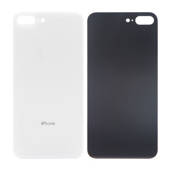 iPhone 8 Plus Baksida med Komplett Ram - Vit