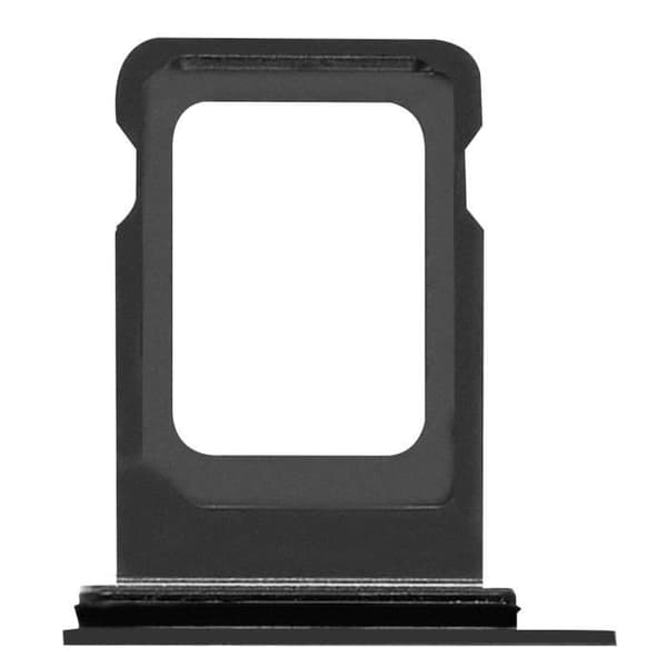 Ersättningsfack för SIM-kort för iPhone 14 Pro och 14 Pro Max - Space Black - Nano SIM - CE och RoHS