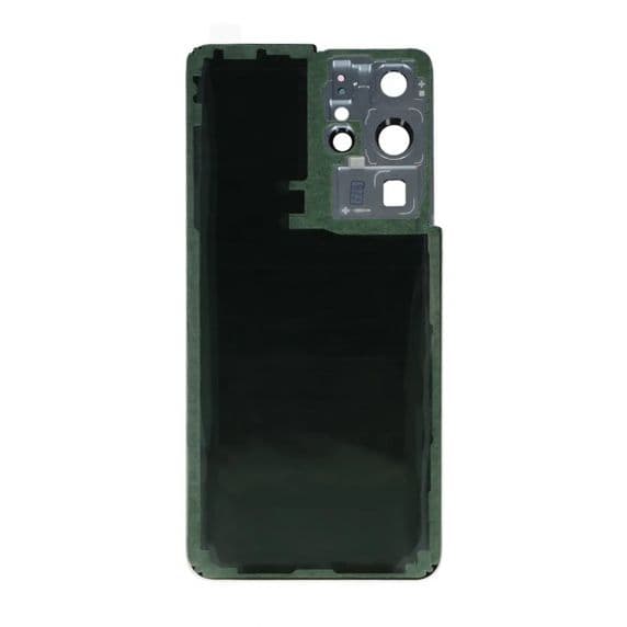 Samsung Galaxy S21 Ultra 5G Baksida med tejp och kameraglas – Silver
