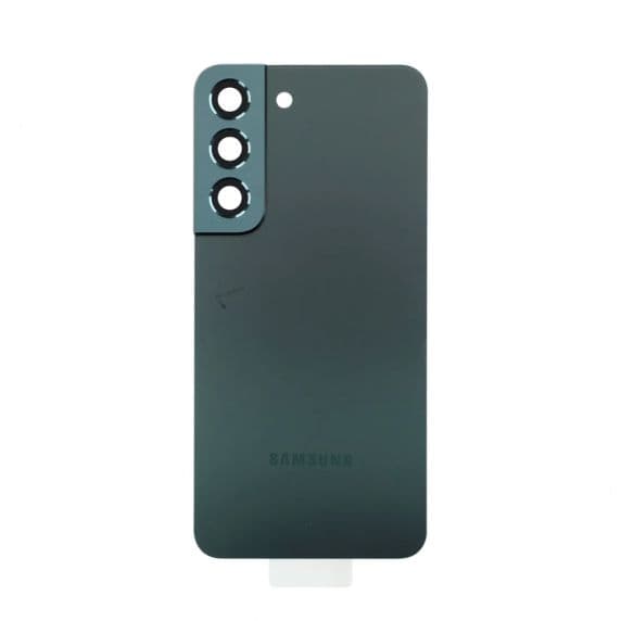 Samsung Galaxy S22 Baksida med tejp och kameraglas – Grön
