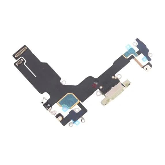 iPhone 15 Laddkontakt med Flexkabel - Gul