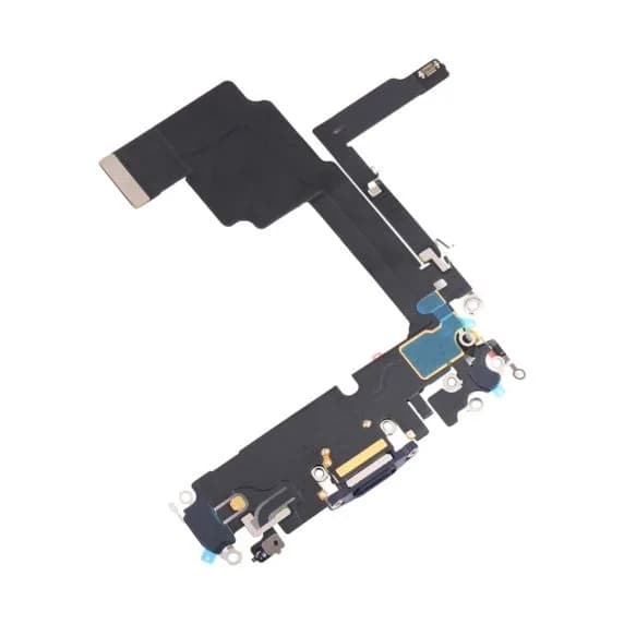 iPhone 15 Pro Max Laddkontakt med Flexkabel - Blå