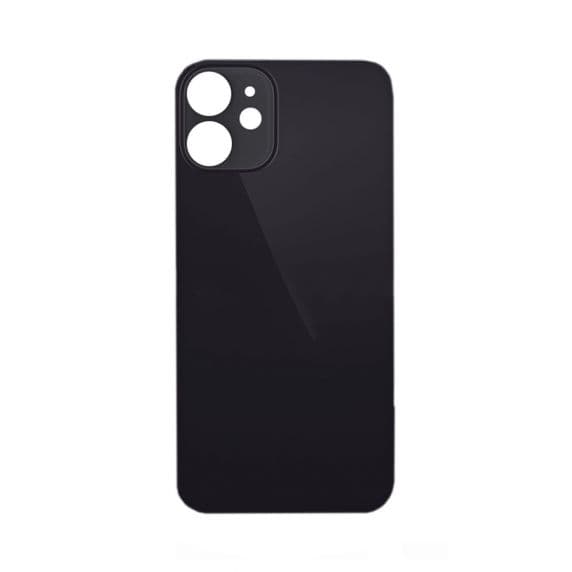 iPhone 12 Baksida Glas med tejp – Svart