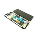 Miniatyrbild 1 av 3: OPPO A52 Skärm med LCD Display med Glas Komplett Ram Original – Svart