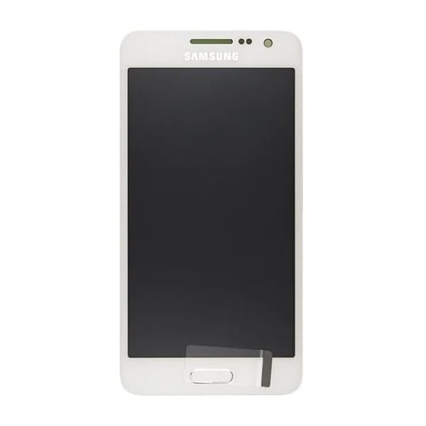 Samsung Galaxy A3 (SM-A300F) Skärm med LCD Display Original - Vit
