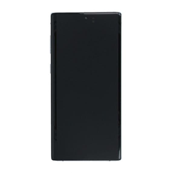 Samsung Galaxy Note 10 Skärm med LCD Display Glas Original – Vit