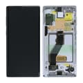 Miniatyrbild 1 av 5: Samsung Galaxy Note 10 Skärm med LCD Display Glas Original – Vit