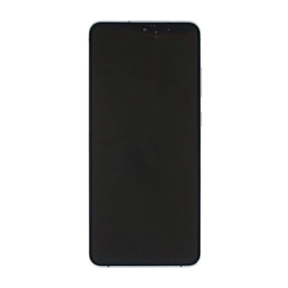 Samsung Galaxy S20 Ultra Skärm med Display Glas och Framkamera Original – Vit